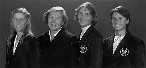 Maria Kostina, Elena Bondarenko, Ouliana Rotmistrova, Svetlana Afanasieva